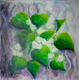 Bloeiende Lindeboom van Iris Holzer Richardson