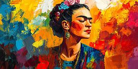 Frida "colour frenzy" by Niklas Maximilian