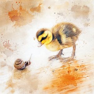 baby chicks by Silvio Schoisswohl