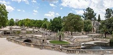 Jardin de la Fontaine, Nîmes, France sur Huub de Bresser