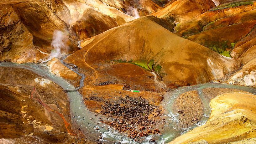 Paysage volcanique Islande par VIDEOMUNDUM