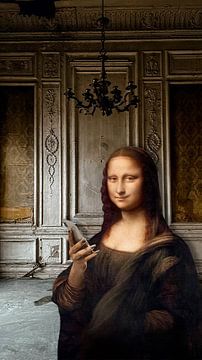 Mona Lisa - Urbex edition van Gisela - Art for you