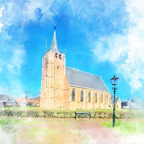 St James’ Church in Renesse, Schouwen-Duiveland, Zeeland.