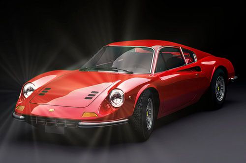 Ferrari 246GT Dino by Gert Hilbink