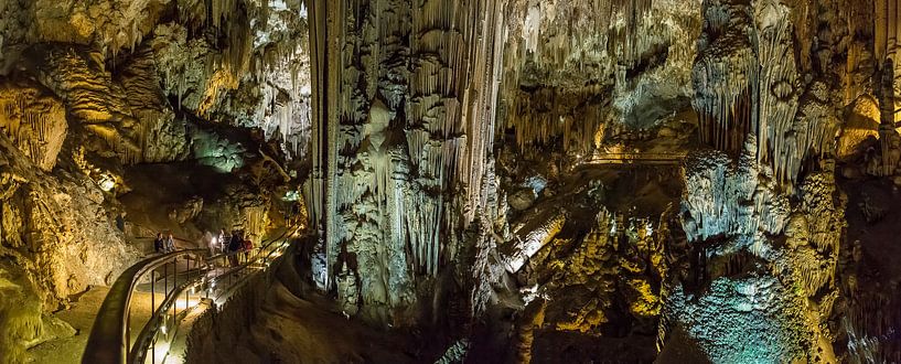 Stalactite caves of Nerja, Nerja,  Andalucia, Spain by Rene van der Meer