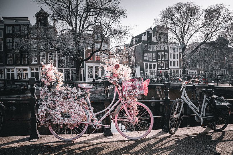 Amsterdam in zwart-wit van Thilo Wagner
