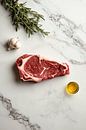 Beef steak preparation by Poster Art Shop thumbnail