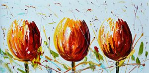 Tulpen van Gena Theheartofart