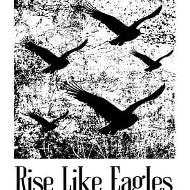 Erhebt euch wie die Adler Jesaja 40:31 von Evelin