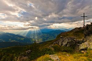 Düstere Wolkenstimmung am Grießenkareck