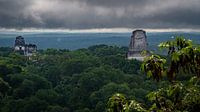 Wolken boven Tikal