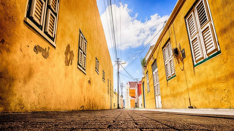 gele steeg, curacao van studio photoflash