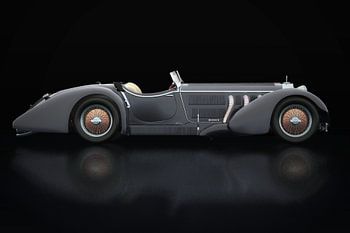 Mercedes-Benz SSK-710 Seitenansicht