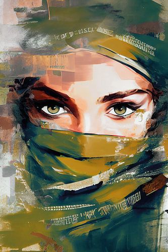 Voix fermée en vert