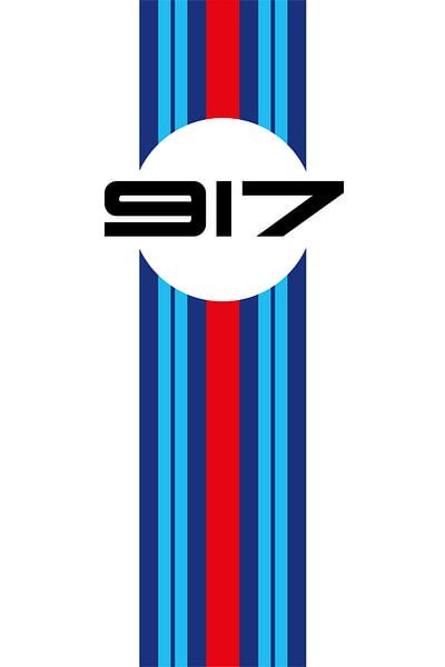 917 Martini Racing Design by Theodor Decker