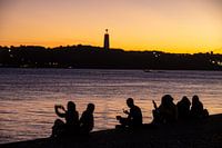 rivier Tejo, Lissabon, Portugal