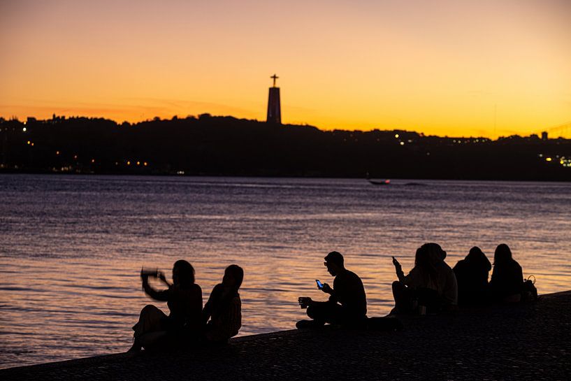 river Tejo, Lisbon, Portugal by Winne Köhn