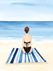 Mädchen am Strand