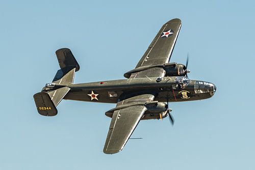 North American B-25 Mitchell bommenwerper.
