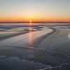 Winterlicher Sonnenaufgang am Braassemermeer von Dirk Jan Kralt