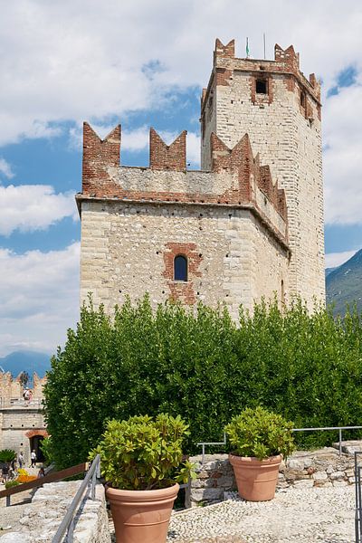 Scaligero Castle, Castello Scaligero in Malcesine by Heiko Kueverling