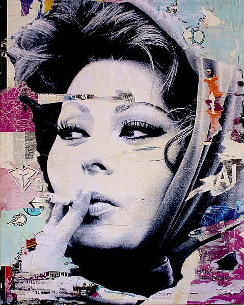 Sophia Loren est fumeur par Michiel Folkers