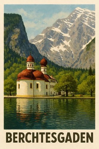 St. Bartholomä – Reflection on Lake Königssee