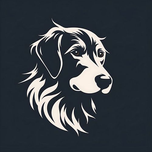 Vector image Dog