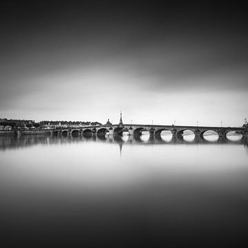 Jacques-Gabriel-Brücke. Blois, Frankreich von Stefano Orazzini