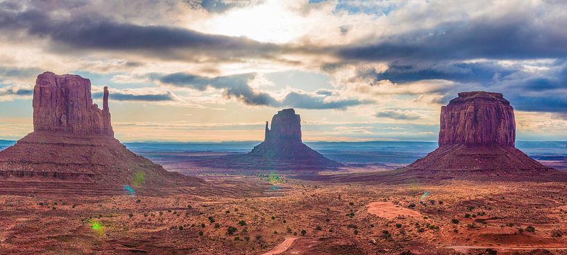 Monument valley van Dave Verstappen