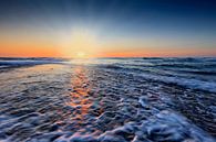 coucher de soleil coloré le long de la côte par gaps photography Aperçu