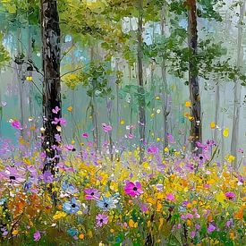 Flower meadow by Art Whims