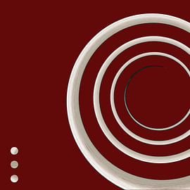Fascinating Colour Spirals: Autumn Colours 4  / Spiral / Colour Vortex by Kerstin Franz