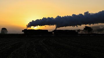 Stoomtrein VSM 52 8139 en 50 3654