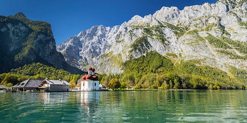 St. Bartholomä at Königssee, Bavaria, Germany by Markus Lange