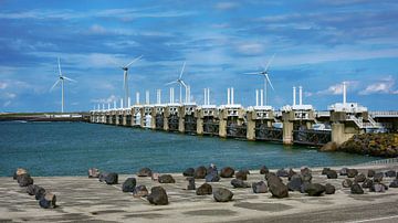 Stormvloedkering Zeeland 2 van Martin de Bouter
