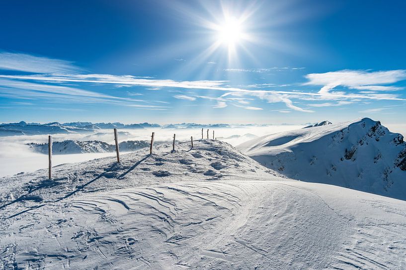 Hochgrat in winter by MindScape Photography