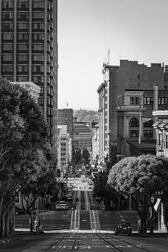San Francisco in Schwarz und Weiß