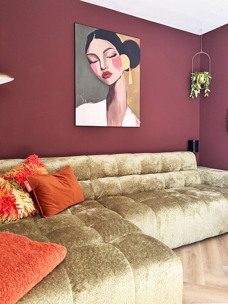 Portrait moderne d'un rêveur