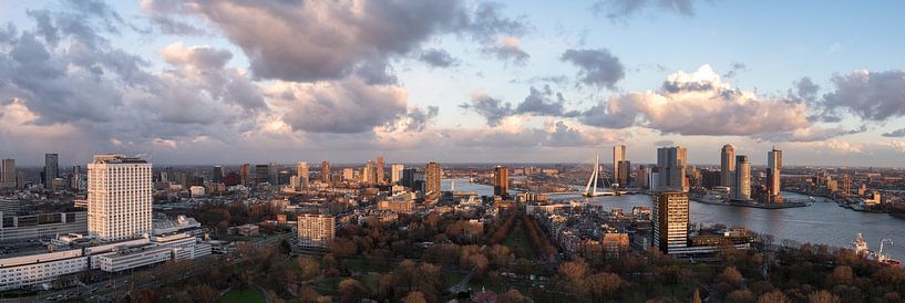 Panorama vanuit de Euromast van Prachtig Rotterdam