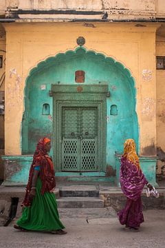 Vrouwen in Nawalgarh van TravelLens Photography
