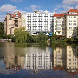 BERLIN Lietzensee - lietzensee reflection von Bernd Hoyen