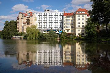 BERLIJN Lietzensee - lietzensee bezinning van Bernd Hoyen