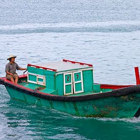 Vissersboot in Con Dao van WeltReisender Magazin