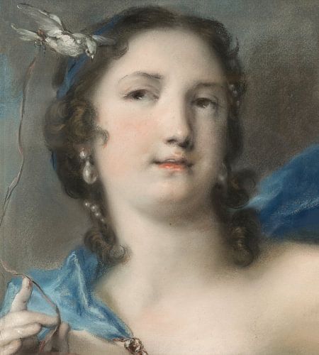 Lucht: Allegorie op de vier elementen, Rosalba Carriera