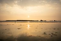 Zonsondergang bij het Veerse Meer