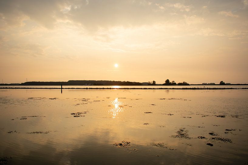Coucher de soleil au Veerse Meer par Eugenlens