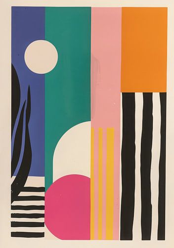 Colour composition in five lines