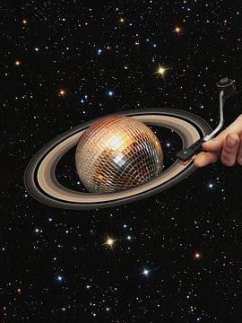 Galactische Dj II van Vertigo Artography