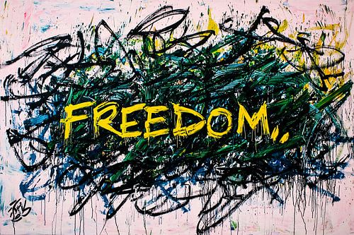 Vrijheid in felle kleuren